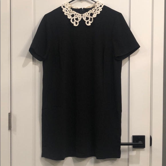 Black collared dress - Picture 1 of 6